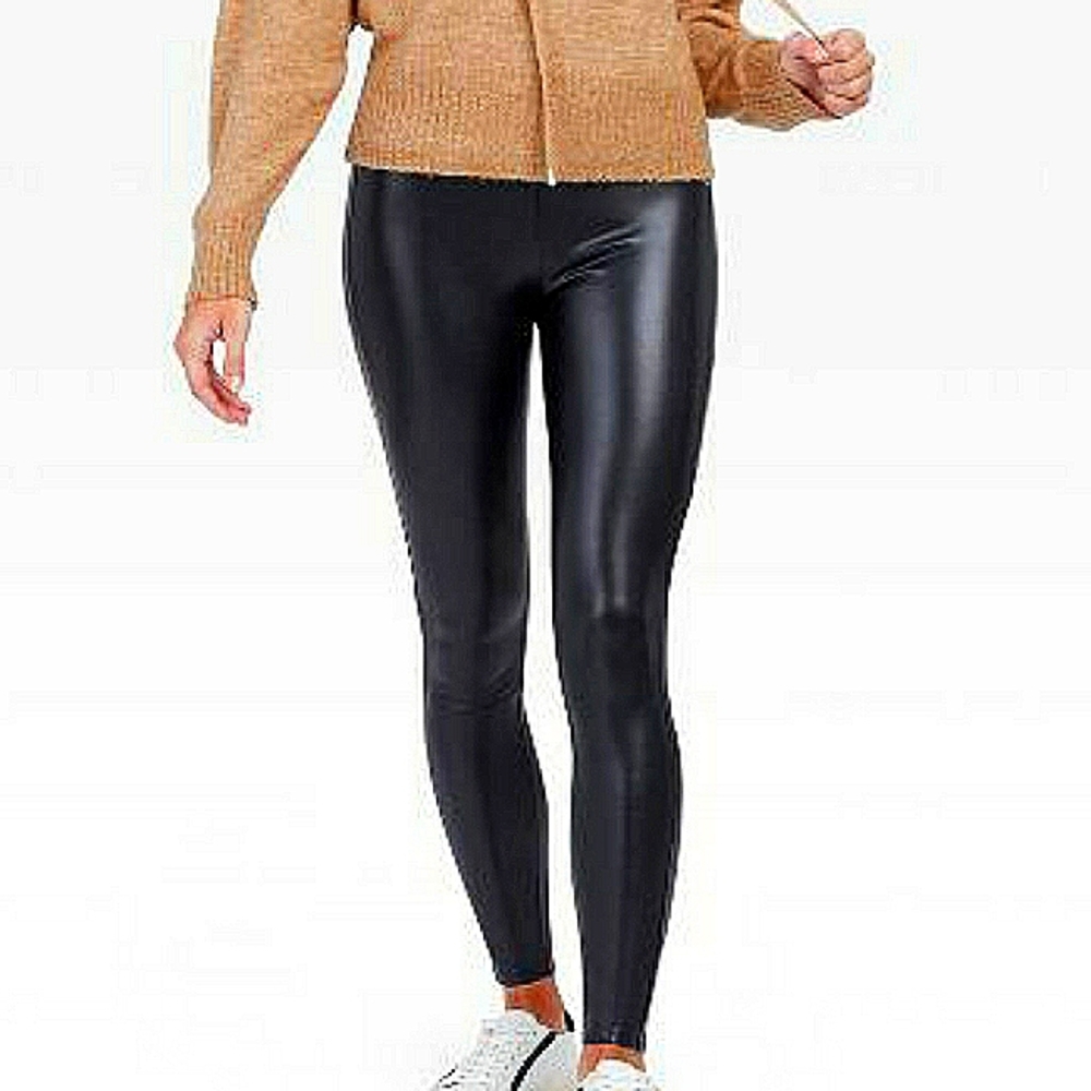 🆕 Assets by Spanx Faux Leather Leggings Pants